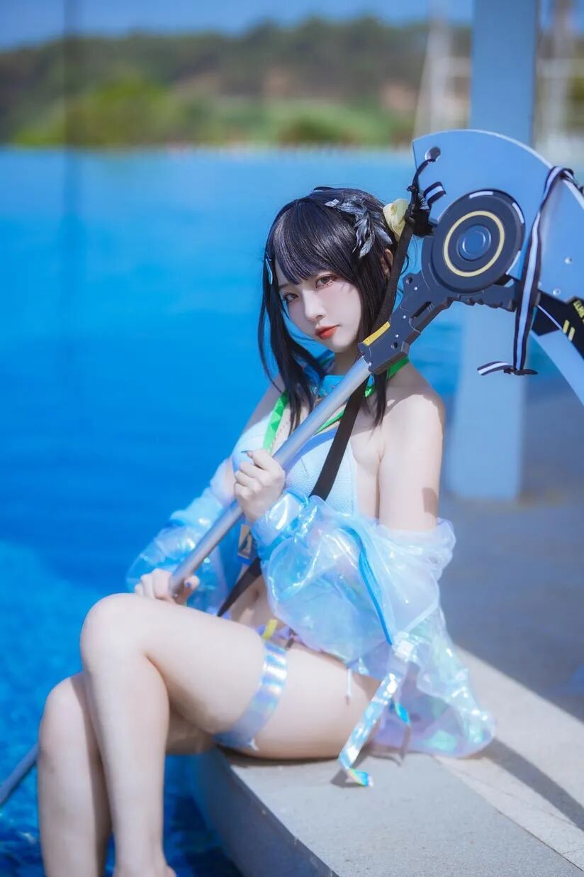二佐Nisa是谁? 二佐Nisa战斗服 小魅魔竞泳 玉藻前 舞娘 海梦女仆 COSPLAY 写真图片包合集插图 二佐Nisa是谁? 二佐Nisa战斗服 小魅魔竞泳 玉藻前 舞娘 海梦女仆 COSPLAY 写真图片包合集插图