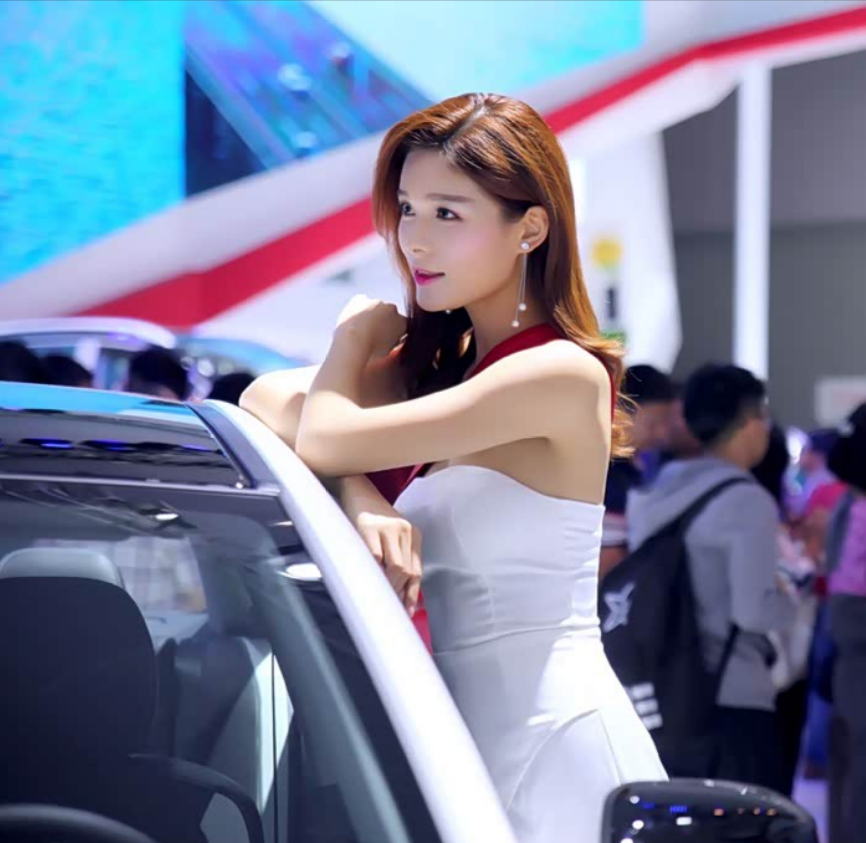 广州车展模特美女秀