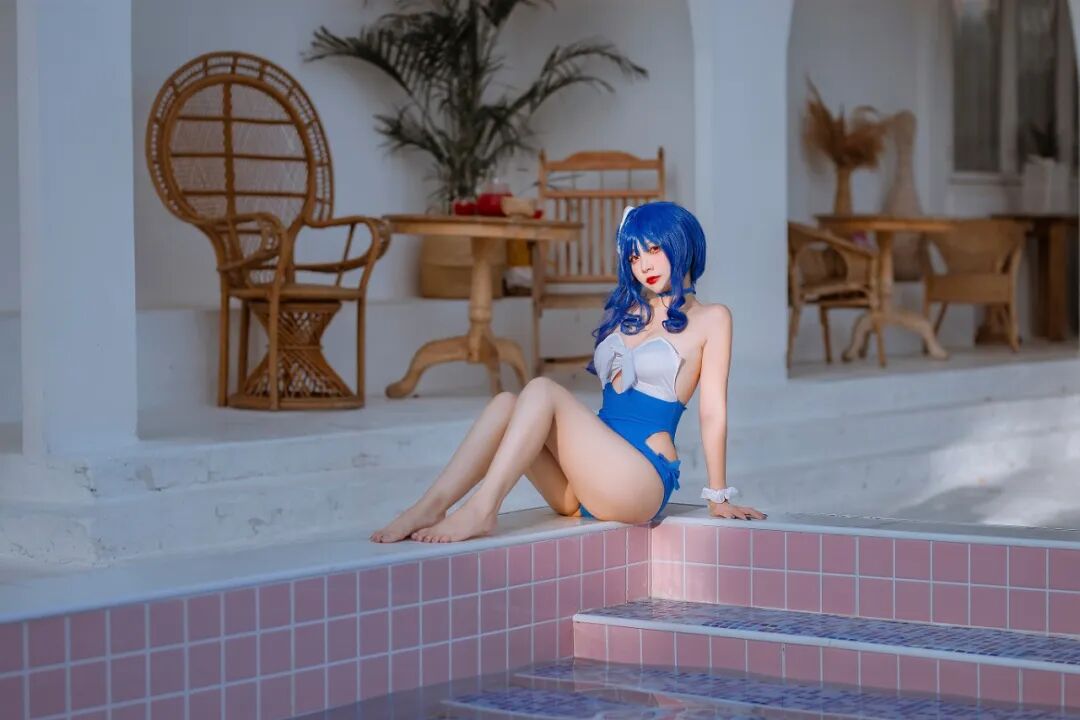 二佐Nisa是谁？ 二佐Nisa战斗服 小魅魔竞泳 玉藻前 舞娘 海梦女仆 COSPLAY 写真图片包合集